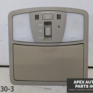 OEM 2009 Nissan Murano 3.5L Overhead Console with Sunroof Switch MIC Shift Light