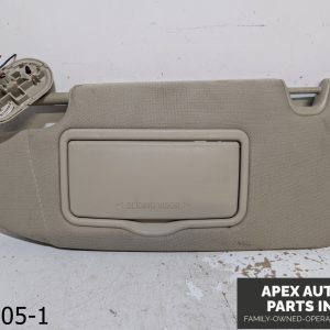 OEM 2010-2012 Ford Fusion 3.0L Driver Left Side Sun Visor Cloth