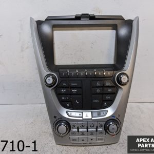 OEM 2010-2015 GMC Terrain RADIO INFO INFORMATION DISPLAY SCREEN CLIMATE CONTROL