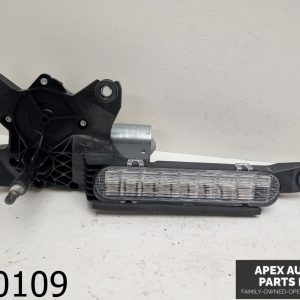 OEM 2010 Ford Flex 3.5L REAR TRUNK WIPER MOTOR WITH BRAKE THIRD LIGHT ASSEMBLY