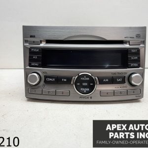OEM 2010 Subaru Outback 2.5L Radio Stereo AM FM CD Player