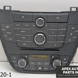 OEM 2011-2013 Buick Regal 2.4L Radio & Climate Control Faceplate Panel