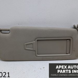 OEM 2011-2013 Kia Optima Right Passenger Side Sun Visor Sunvisor Cloth Mirror