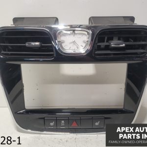 OEM 2011-2014 Chrysler 200 3.6L Center Dash Radio Bezel Cover Vents Clock