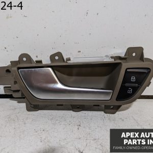 OEM 2011 Audi A4 2L FROT LEFT INTERIOR DOOR HANDLE W/ LOCK