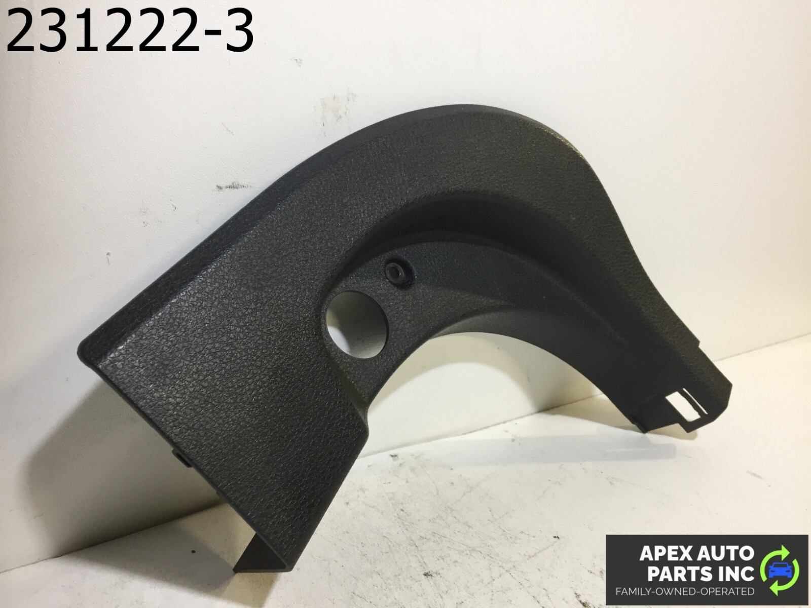 OEM 2011 BMW 550i FRONT LEFT DRIVER KICK PANEL TRIM COVER BLACK - Image 3