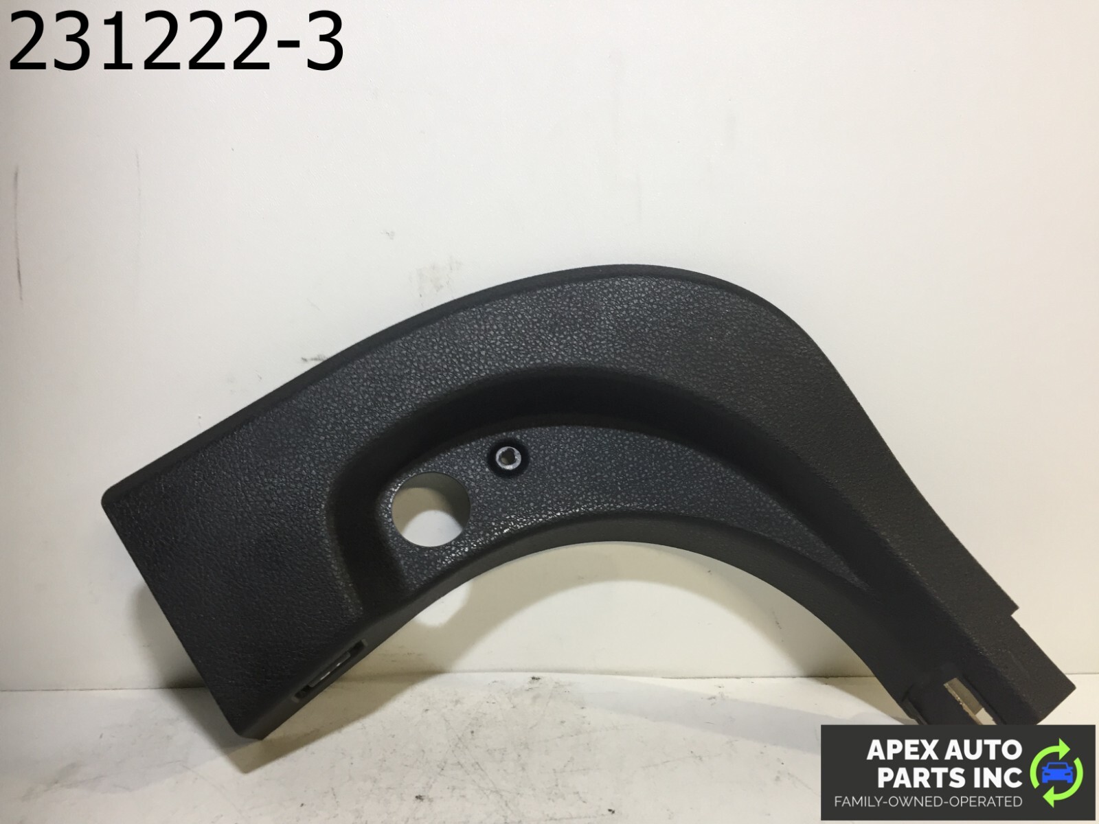 OEM 2011 BMW 550i FRONT LEFT DRIVER KICK PANEL TRIM COVER BLACK