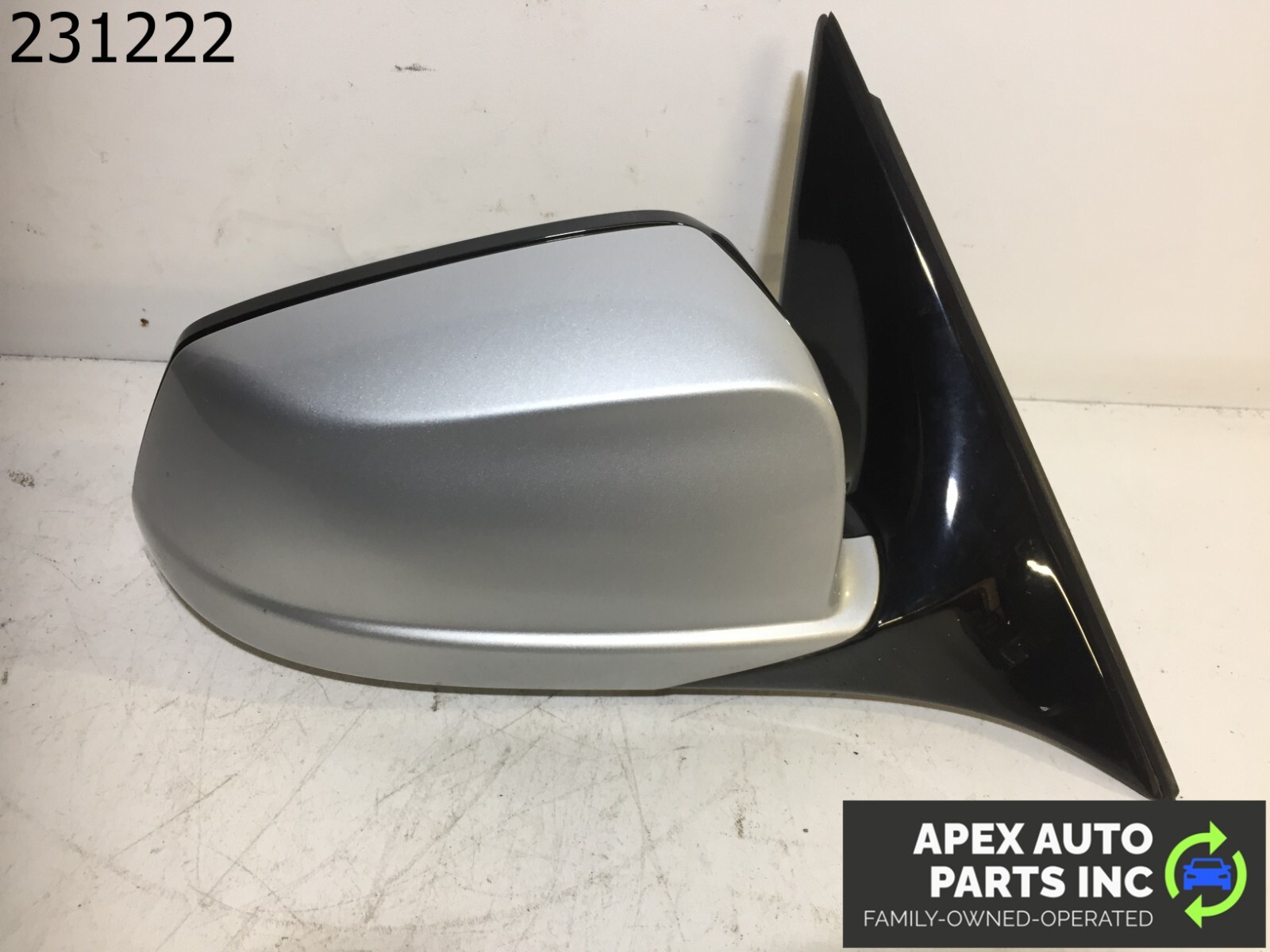 OEM 2011 BMW 550i FRONT RIGHT DOOR SIDE VIEW EXTERIOR HEATED AUTO DIP MIRROR - Image 5