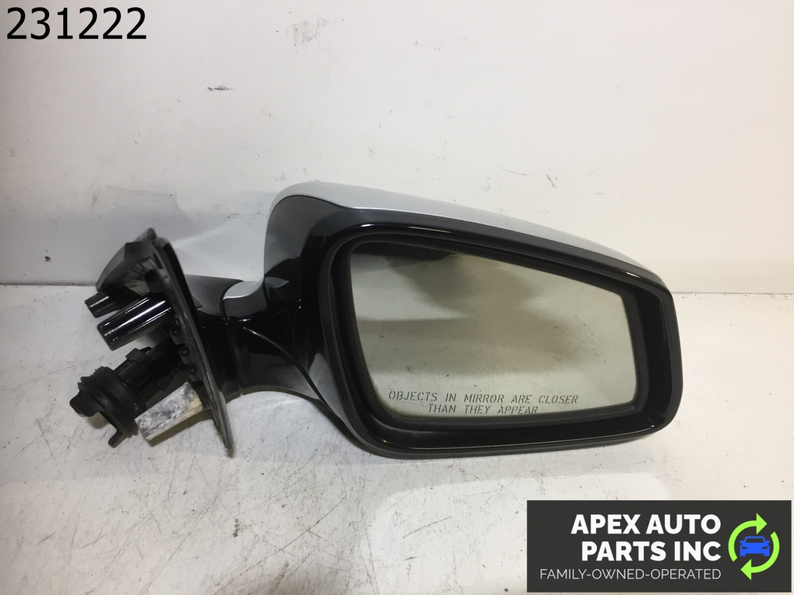 OEM 2011 BMW 550i FRONT RIGHT DOOR SIDE VIEW EXTERIOR HEATED AUTO DIP MIRROR