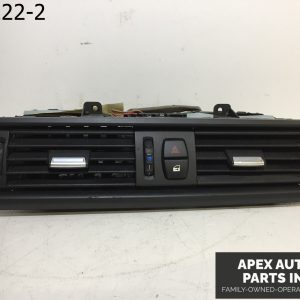 OEM 2011 BMW 550i Front Dashboard Center Air Vent Grille Black
