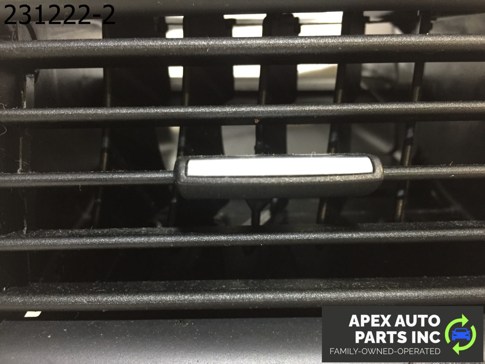 OEM 2011 BMW 550i Front Dashboard Center Air Vent Grille Black - Image 5