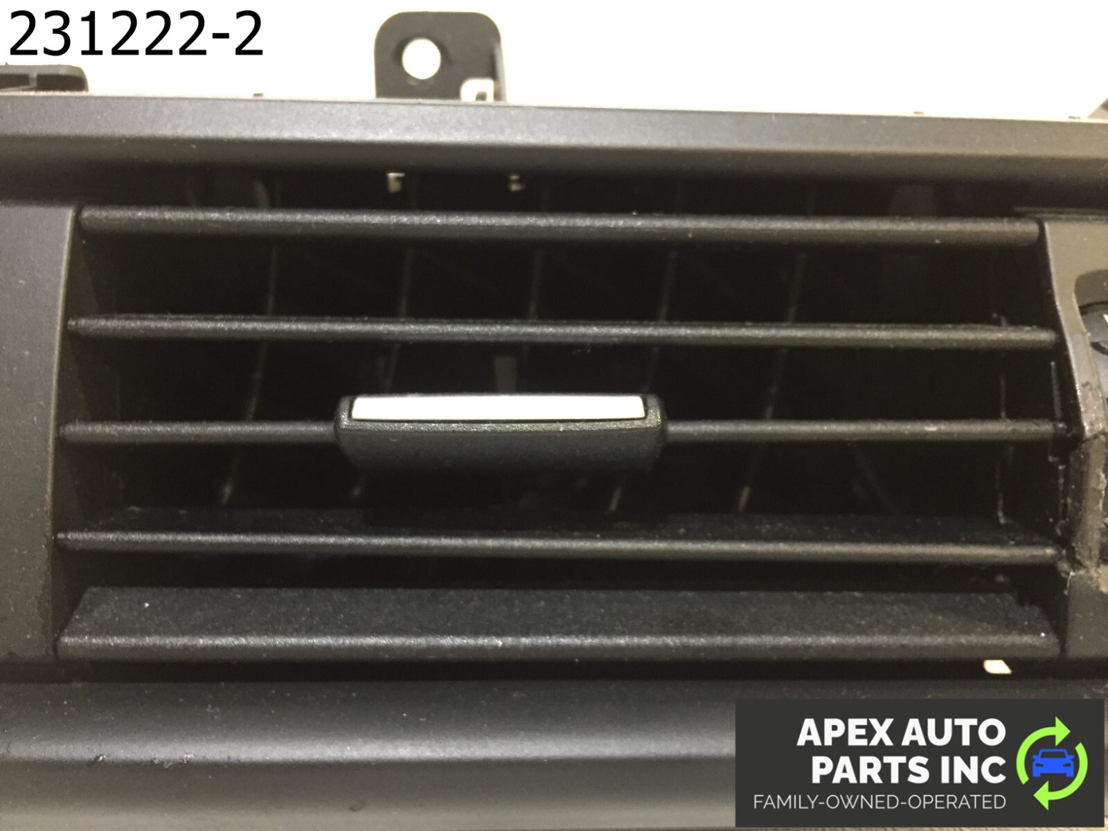 OEM 2011 BMW 550i Front Dashboard Center Air Vent Grille Black - Image 6