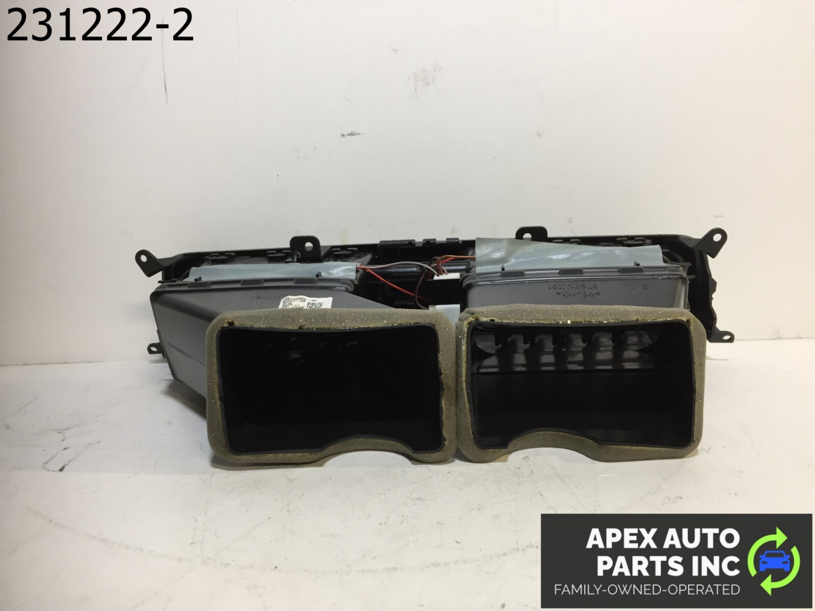 OEM 2011 BMW 550i Front Dashboard Center Air Vent Grille Black - Image 7