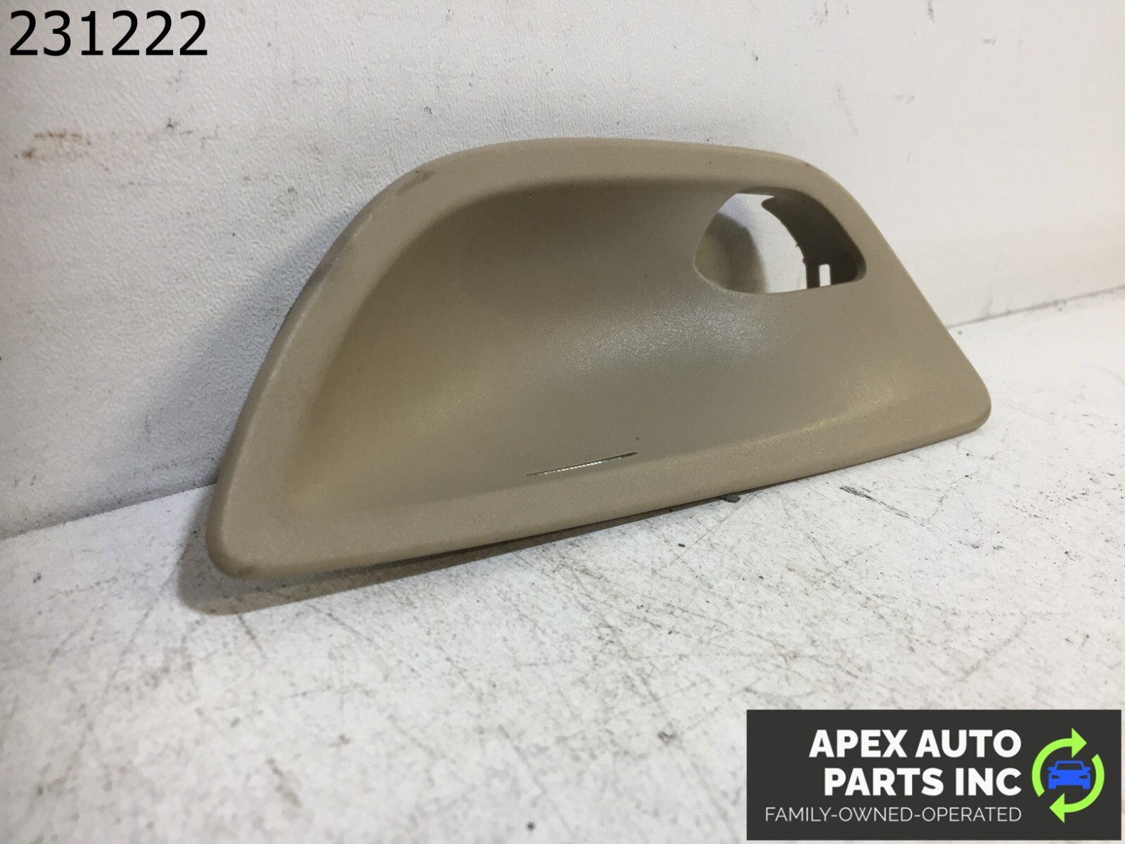 OEM 2011 BMW 550i Front Left Interior Door Handle Insert TRIM - Image 3