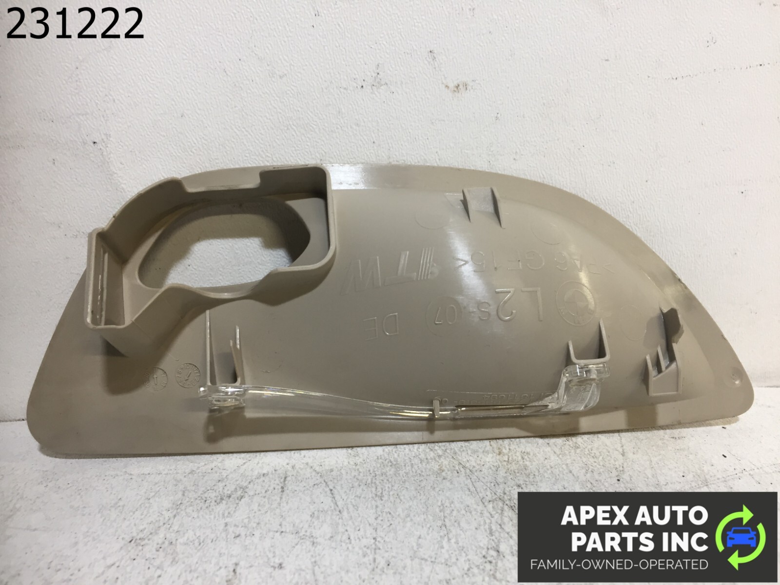 OEM 2011 BMW 550i Front Left Interior Door Handle Insert TRIM - Image 5