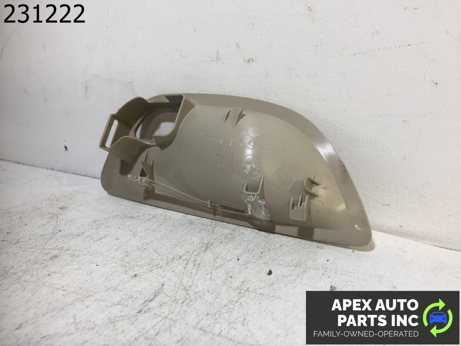 OEM 2011 BMW 550i Front Left Interior Door Handle Insert TRIM - Image 7