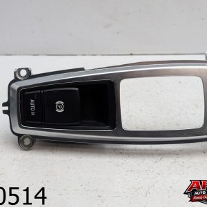 OEM 2011 BMW X5 3.0L Shifter Trim Parking Brake Switch Bezel