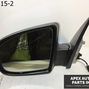 OEM 2011 BMW X5 Left Driver Side Rear View Mirror w/ Camera Gray