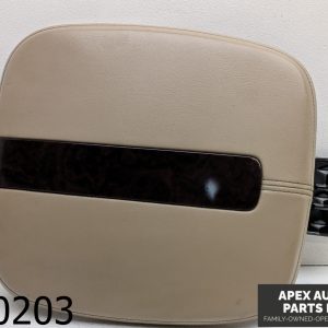 OEM 2011 Cadillac Escalade 6.2L Black Woodgrain Center Console Armrest Lid Unit