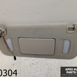 OEM 2011 Cadillac SRX 3.0L Driver Left Sun Visor