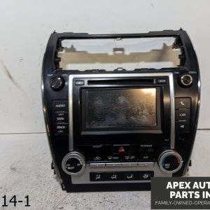 OEM 2012-2014 Toyota Camry 2.5L Radio Touch Screen Display Receiver