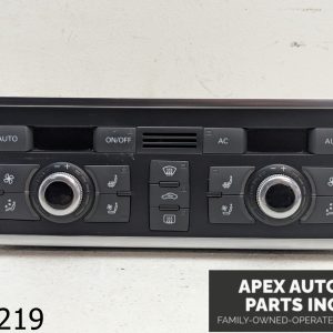 OEM 2012 Audi Q7 DASHBOARD A/C HEATER TEMPERATURE CLIMATE CONTROL MODULE UNIT