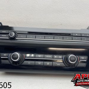 OEM 2012 BMW 528i 2.0L Radio AC Heater Climate Control 9249701-01