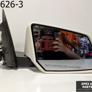 OEM 2012 Chevrolet Traverse 3.6L Right Side Rear View Mirror Power White