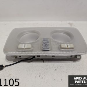 OEM 2012 Fiat 500 POP 1.4L ROOF OVERHEAD CONSOLE GRAY