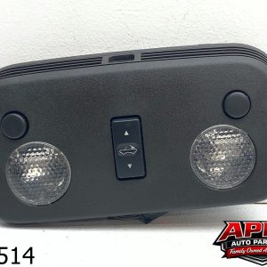 OEM 2012 Ford Mustang 3.7L Overhead Console Map Dome Light Black