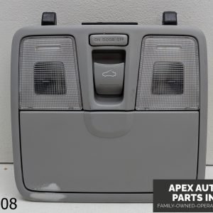 OEM 2012 Hyundai Veloster 1.6L Overhead Map Dome Light Gray W/Sunroof