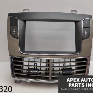 OEM 2012 Lincoln MKT 3.5L Radio Display Center Dash Trim Bezel Air Vents