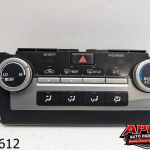 OEM 2012 Toyota Camry 2.5L Heater Climate Control A/C