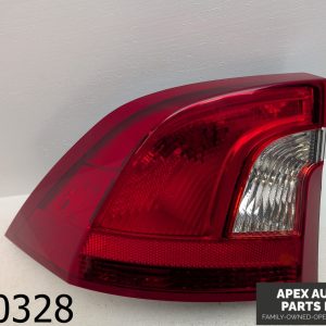 OEM 2012 Volvo S60 2.5L Quarter Panel Mounted Tail Light Driver Left