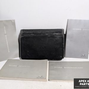 OEM 2013-2015 Infiniti JX35 3.5L Owners Manual With Case