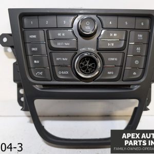 OEM 2013-2016 Buick Encore 1.4L RADIO CONTROL PANEL NAVIGATION