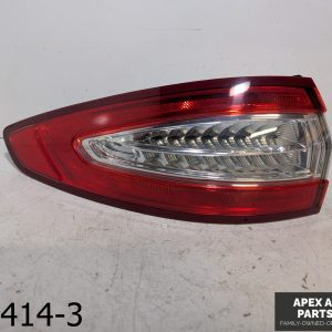 OEM 2013-2016 Ford Fusion 1.6L Driver Tail Light Quarter Panel Mounted LED