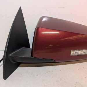 OEM 2013-2016 GMC Acadia 3.6L Left Driver Side View Door Mirror Red