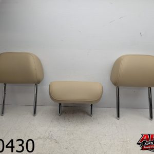 OEM 2013 Audi A6 3.0L Rear Head Rest Folding Set of 3