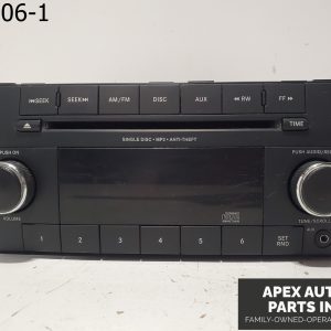 OEM 2013 Dodge Avenger 2.4L Am Fm Cd Player Radio Receiver HEWN8