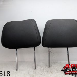 OEM 2013 Ford Flex 3.5L Front Headrests Set Steel Gray Leather
