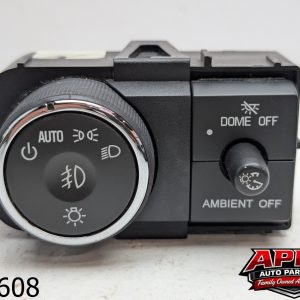 OEM 2013 GMC Acadia 3.6L Headlight Head Light Dimmer Control Switch