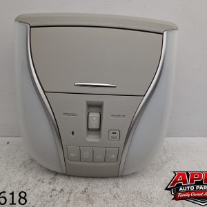OEM 2013 Infiniti JX35 3.5L FRONT OVERHEAD ROOF CONSOLE W/ NAVIGATION