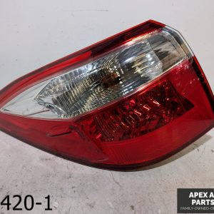 OEM 2014-2016 Toyota Corolla 1.8L Left Driver Tail Light Quarter Panel Mounted