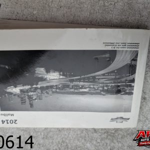 OEM 2014 Chevrolet Malibu 2.0L Owner Manual Infotainment