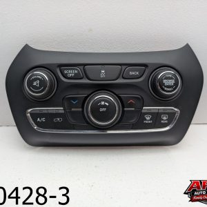 OEM 2014 Jeep Cherokee 2.4L AC Heater climate Radio Audio Control panel