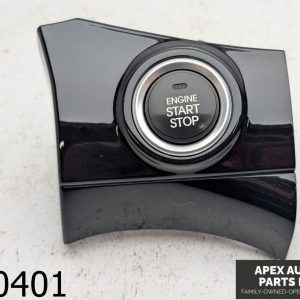 OEM 2014 Kia Optima Hybrid 2.4L Dash Engine Start Stop Button W/ Bezel Panel