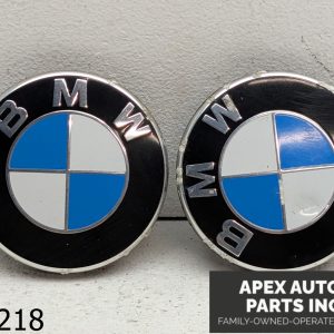 OEM 2015 BMW 328i 2.0L  Wheel Center CAP Pair 2 pc Set