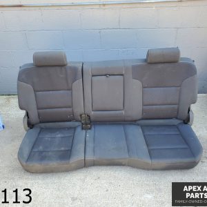 OEM 2015 Chevrolet Silverado 5.3L CREW CAB REAR BLACK LEATHER SEAT