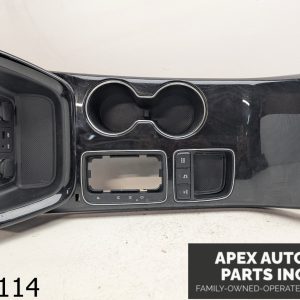 OEM 2015 Kia Sorento 3.3L Center Console Shifter Trim Cup Holder Surround